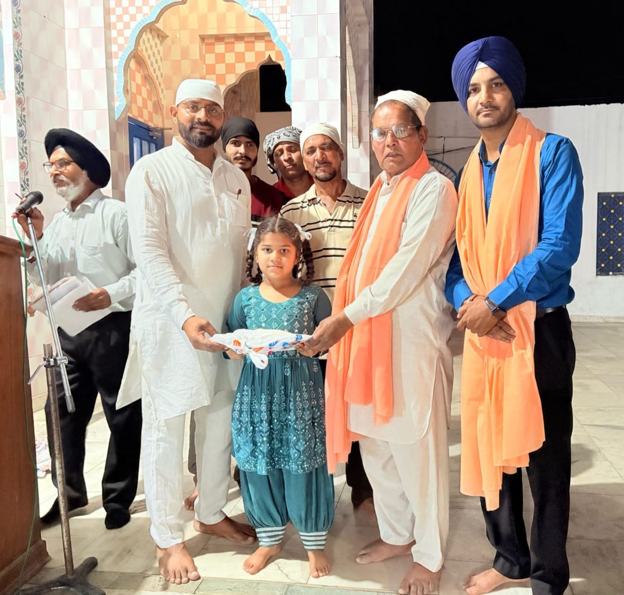 करनाना में मनाई गई अंबेडकर जी की जयंती